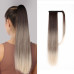 Coada de Par cu scai Ombre Saten Natural/ Blond Deschis